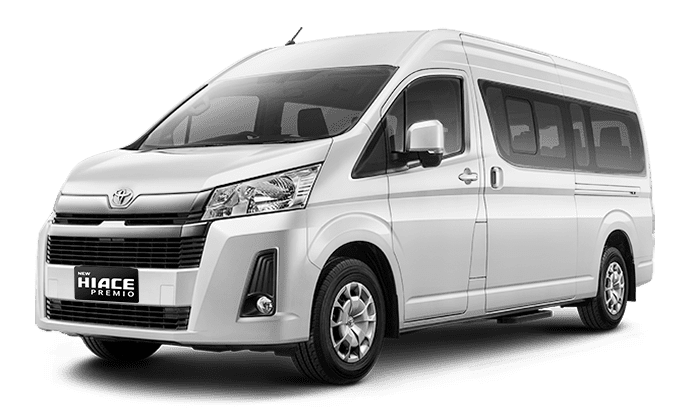 Hiace Premio – Kapasitas 15 Seats